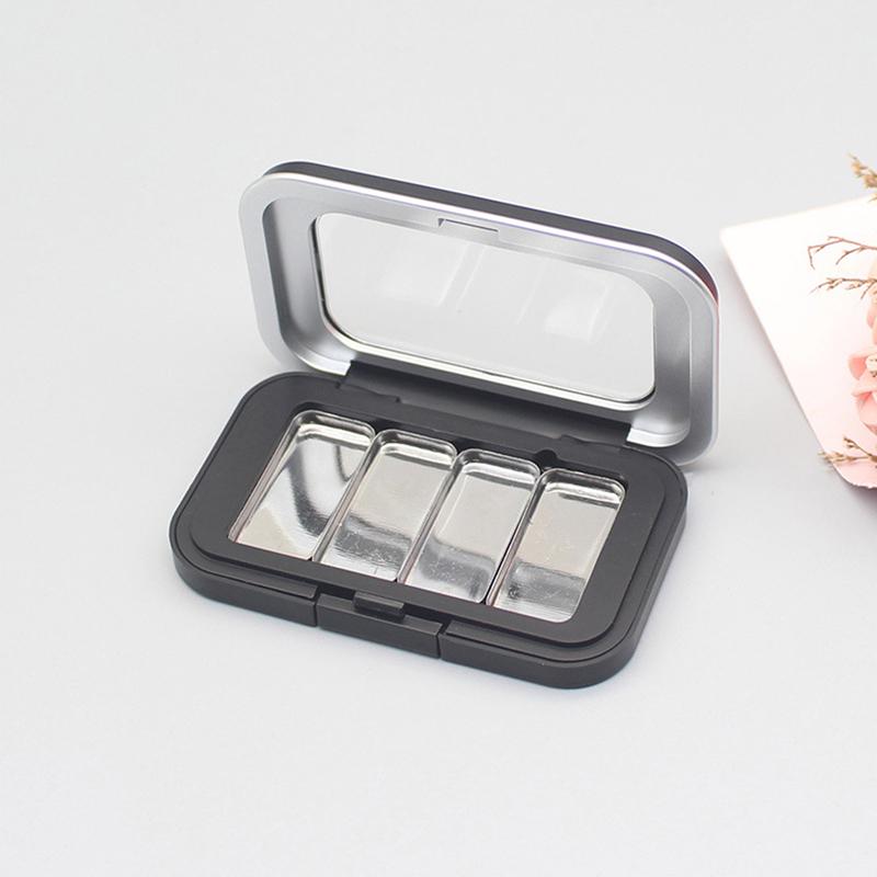 

1 Набор Пустая Палетка для Теней Хайлайтер Блюдо для Хранения Макияжа Глаз для Женщин Девушек Начинающих в Макияже DIY Коробка для Хранения Теней для Век Инструменты