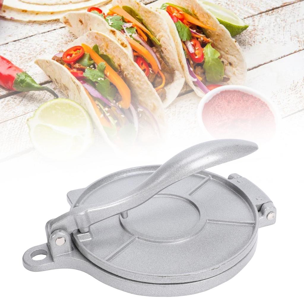 Manual Dough Press Machine Aluminum Alloy Hand Tortilla Press Dumpling Wrapper Pressing Tool