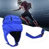 Professional Football Baseball Sports Helmet Rugby Goalie Roller Hat Head Guard ProtectorBlue L