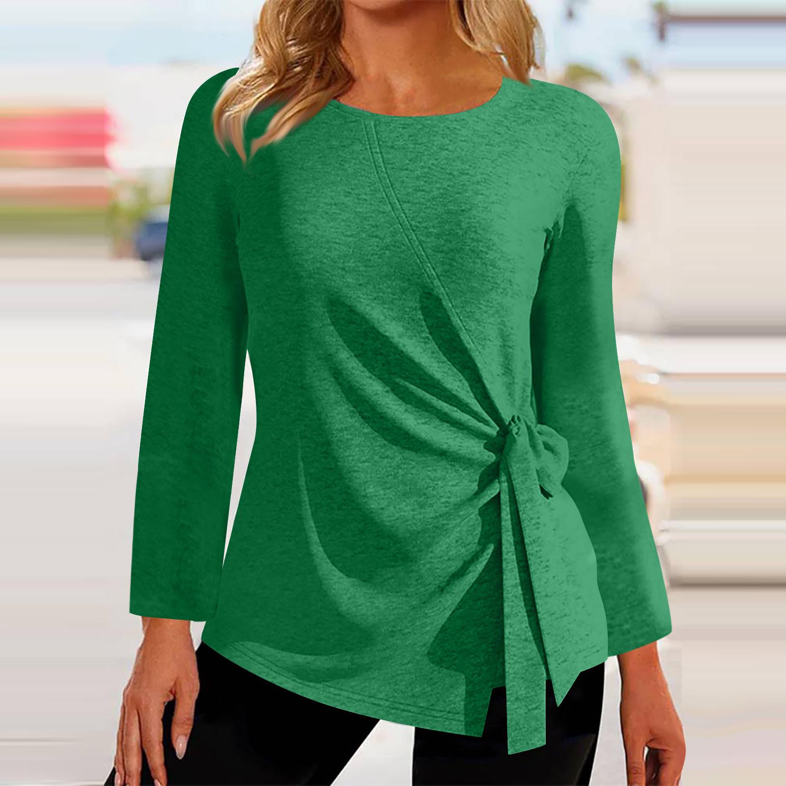 

Женские топы с длинными рукавами. Летние асимметричные футболки. Облегающие повседневные топы. Футболки. Пуловеры. Футболки. Летние топы. Топы с короткими рукавами. XXXL зелёный