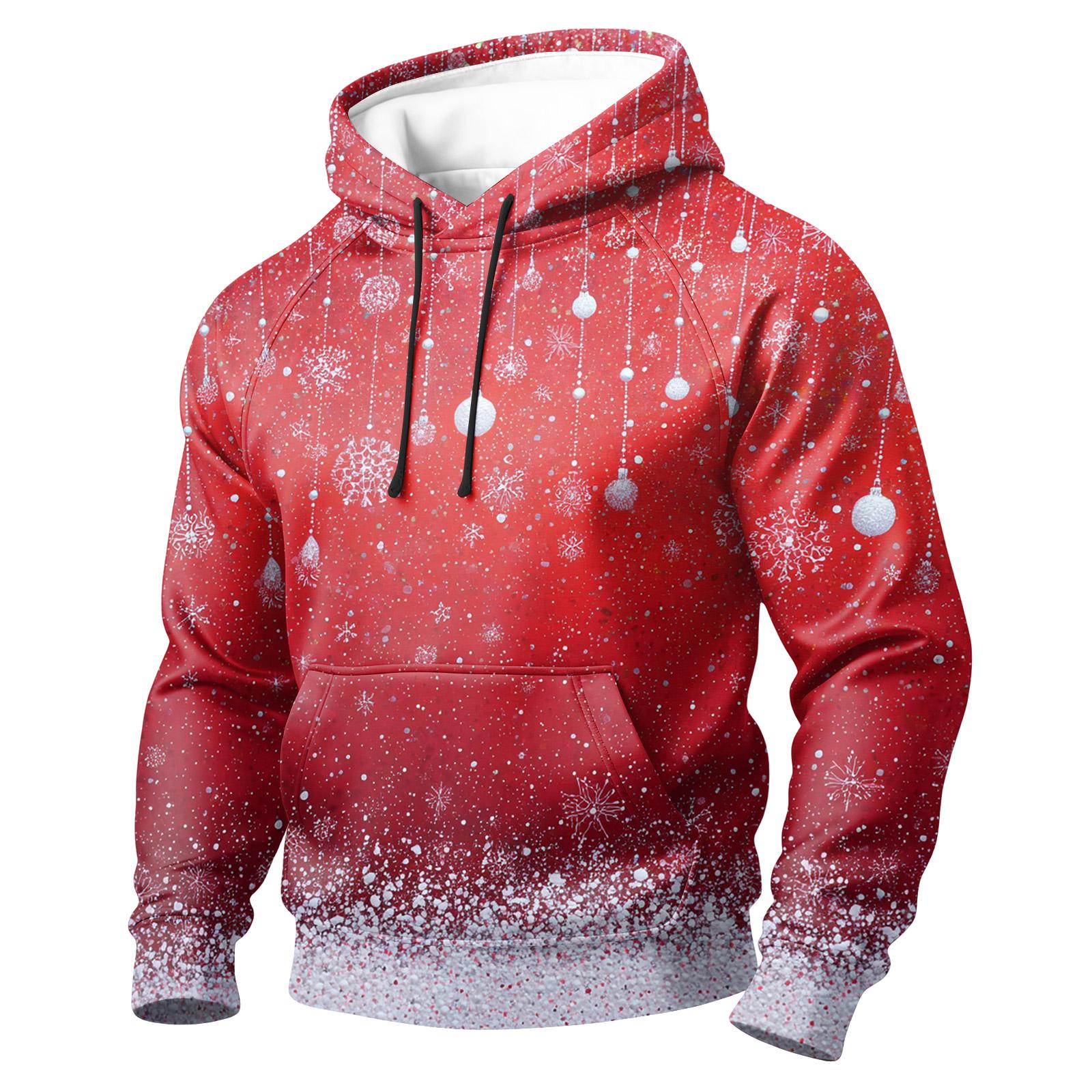 

Hooded Sports Tracksuit Unisex Running Outfits Long Sleeve Pullover Hoodies Sweatshirt XL винный