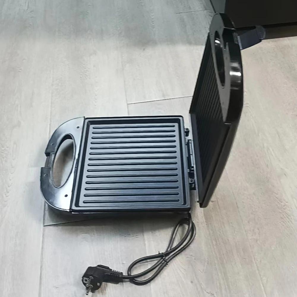 Panini-Presse-Grill, Sandwichmaker für den Innenbereich, großer, vielseitiger Grill mit Antihaftbeschichtung, lässt sich um 180 Grad öffnen, passend für jede Art und Größe von Lebensmitteln