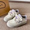 High-value Summer Casual Board Shoes Women's New Niche Non-collision Versatile Shoes Thick-soled White Shoes Women