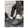 Men's Cotton Shoes with Thick Soles and Cotton Slippers for Warmth, Anti Slip, and Toe Covering