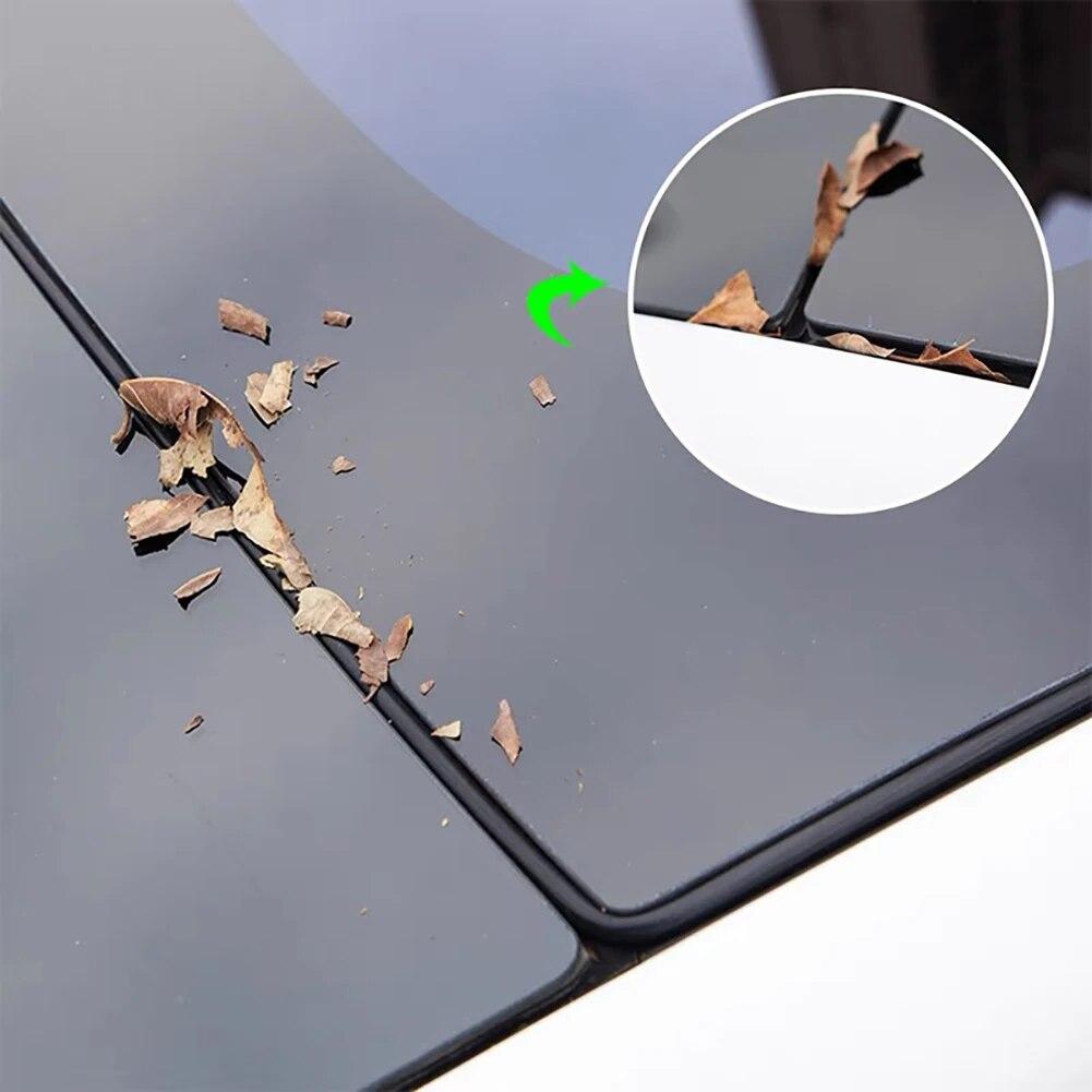 Car Windshield Roof Wind Guard Noise Lowering Reduction Seal Kit Fit for Tesla Model 3 Model Y Damping Sealing Ring Strip
