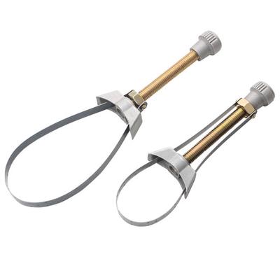 Oil Filter Wrench 60mm-120mm Diameter Professional Repair Toolkit Universal Steel Strap Type Removal Tool for Cars Trucks SUVs