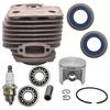 50 mm Sylinder Stempel Veivaksling Lager Sett For Husqvarna 268 268 Special 268XP Motorsag Tennplugg Oljetetning