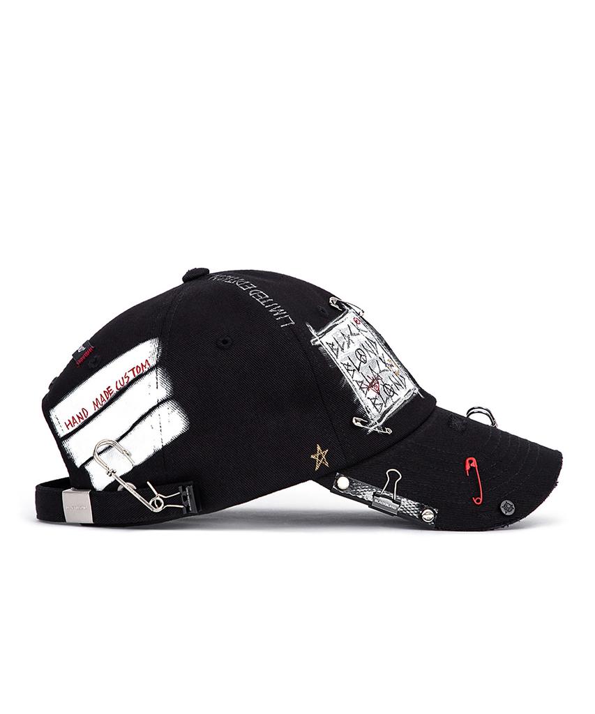 BLACKBLOND Vividi Cyclops Custom Plate Logo Cap (Black)
