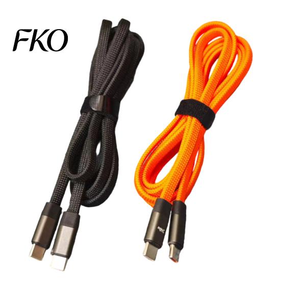 Efficient Data Backup Cable 240W Cable, Two-in-One Charging And 480Mbps High-Speed Transfer USB Type-C High-speed to Fast Notebook with E-Marker Chip