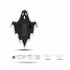 Dynamic Gradient Car Bat Shaped Ambient Lamp Wireless Car Window Neon Light  Car Interior