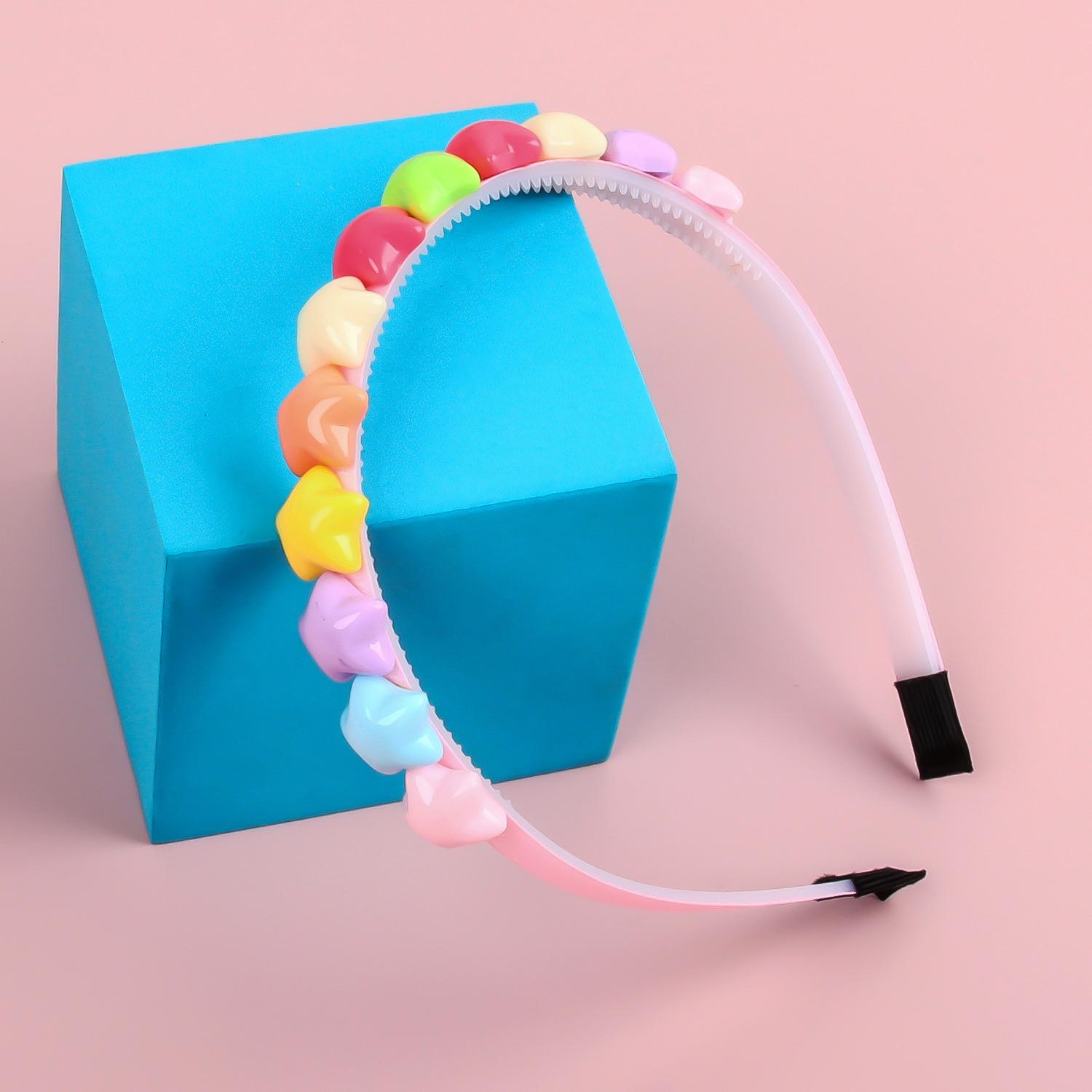 

Cute Girls Star Headband Plastic Teeth Heart Hairbands Rabbit Headbands Kids Children Hair Accessories Hairband Headwear