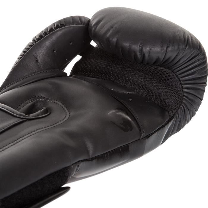 Gants de boxe - venum - neo noir - 16 oz - cuir - foam