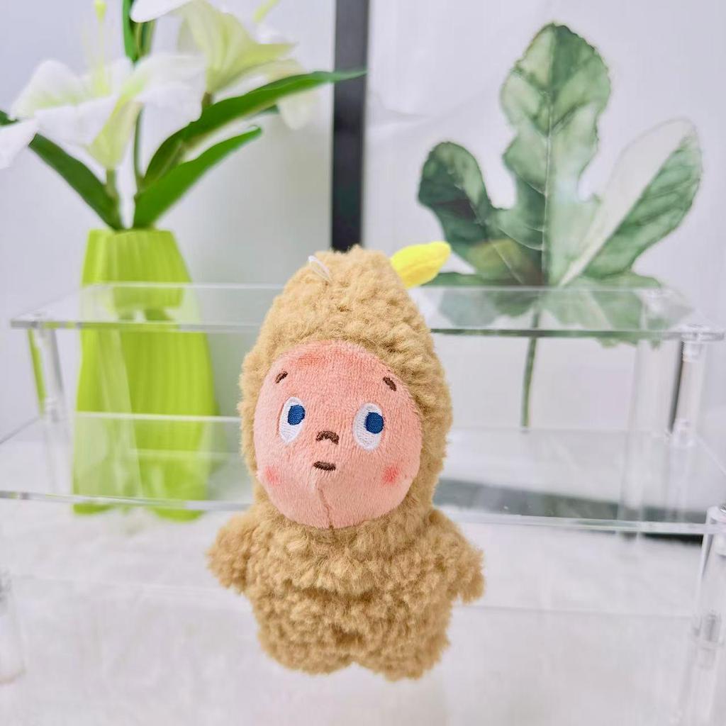 Cute Star Plush Toy Cartoon Bag Pendant Keychain