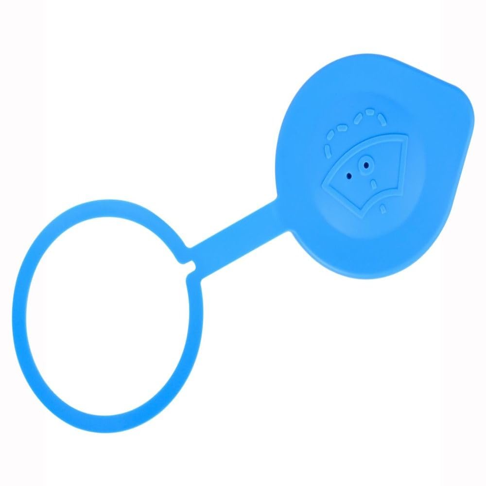 Windshield Wiper Washer Fluid Cap, Blue PE Reservoir Tank Bottle Cap Replacement Fits 76802-SZA-A01 Honda Pilot 2009-2015