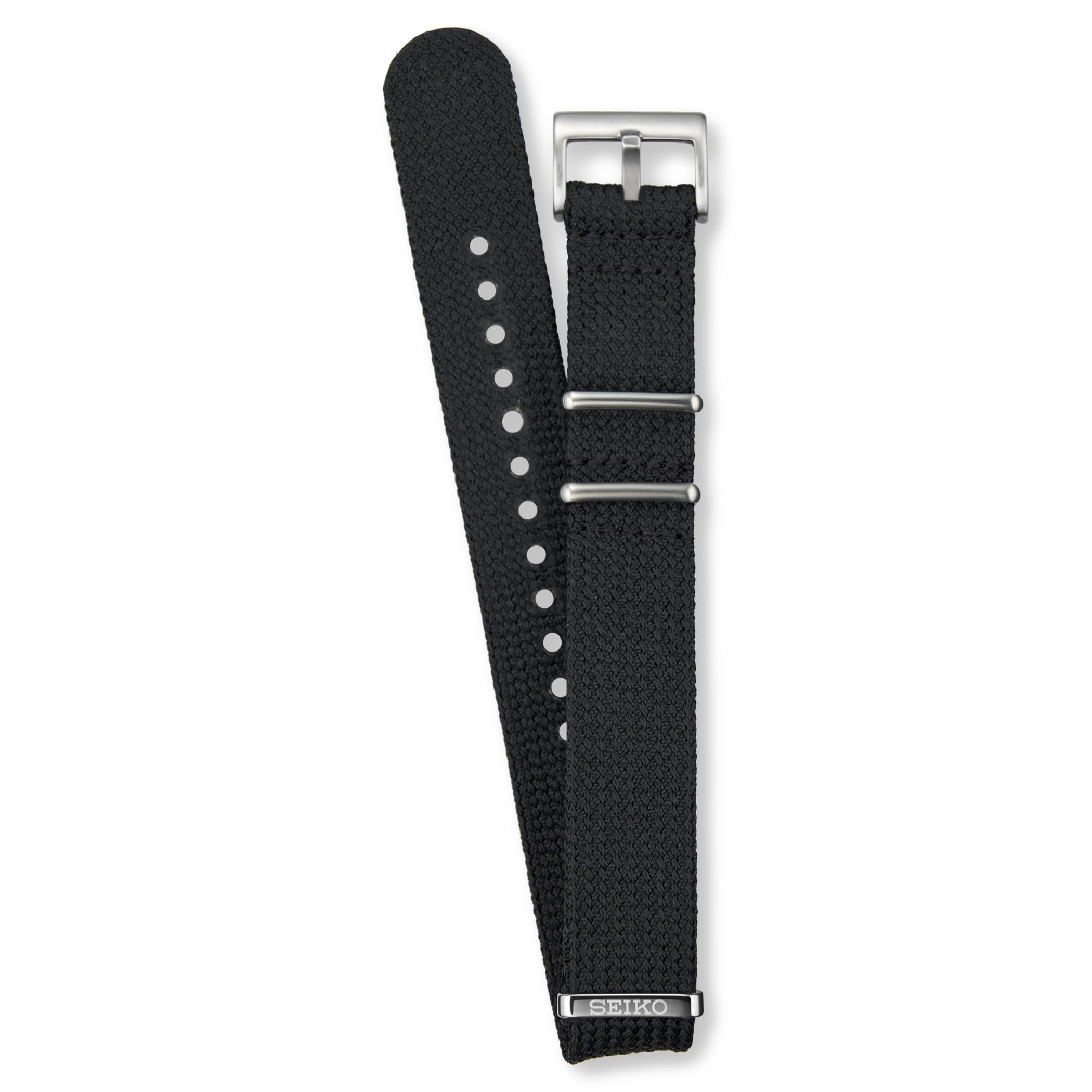

Оригинальный Aftermarket НАТО Тканевый 20мм Ушки Черный RS18C20BK [Seiko Watch] Ремешок, Ремешок, Продеваемый Ремешок, Полиэстер, Индивидуальный, Ширина, чёрный