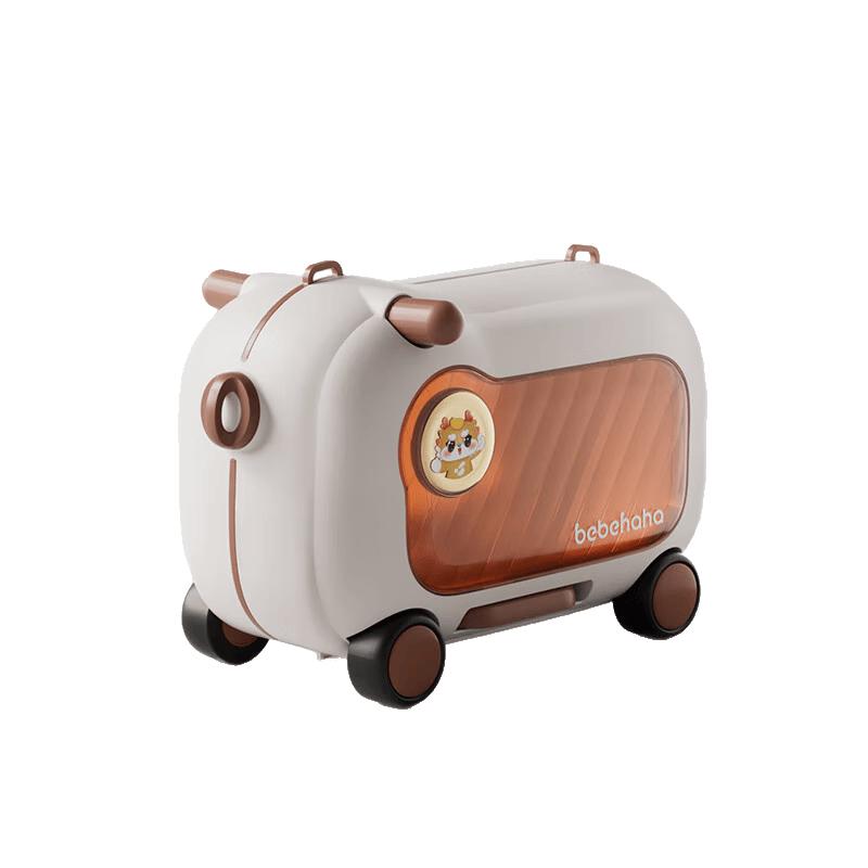 bebehaha 2-in-1 Ride-On Kids Suitcase Scooter
