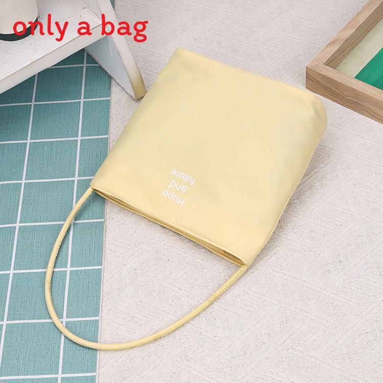 Nylon Letter Bag For Women With Zipper Closure For Daily Use