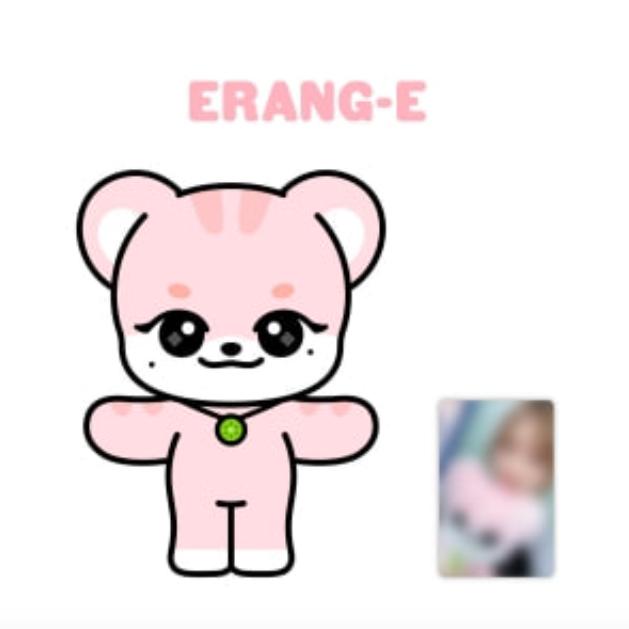 Pre-order 2025 IVE X MINIVE POP-UP Welcome to MINIVE School Fluffy Plush 30cm ver.