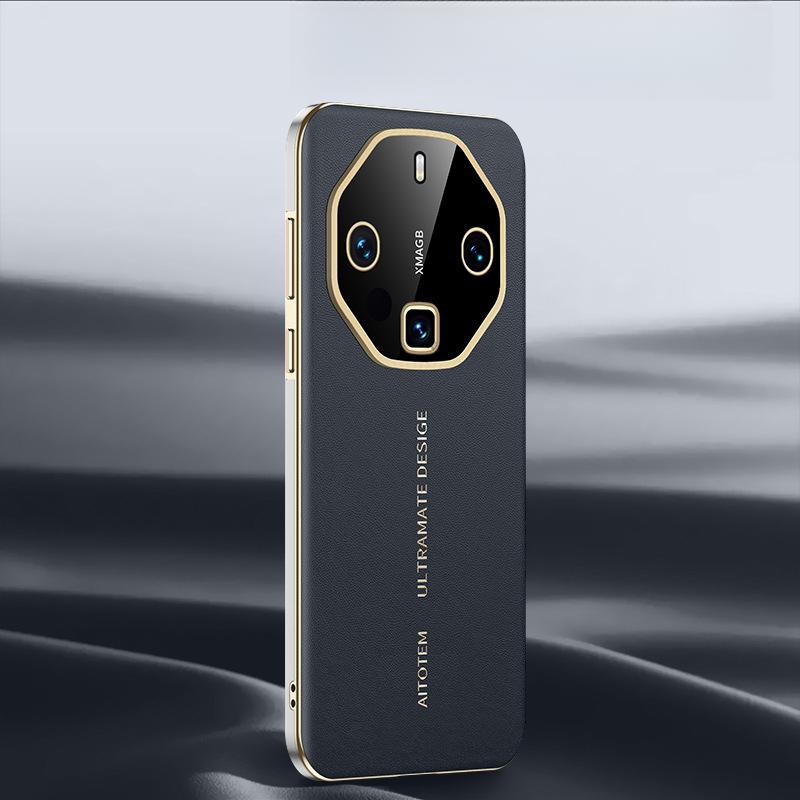 

Чехол для телефона Huawei Mate70pro с гальваническим покрытием 60pro высокого класса Rs мгновенно превращается в необычный мастерский кожаный бизнес-кейс. Huawei Mate 60