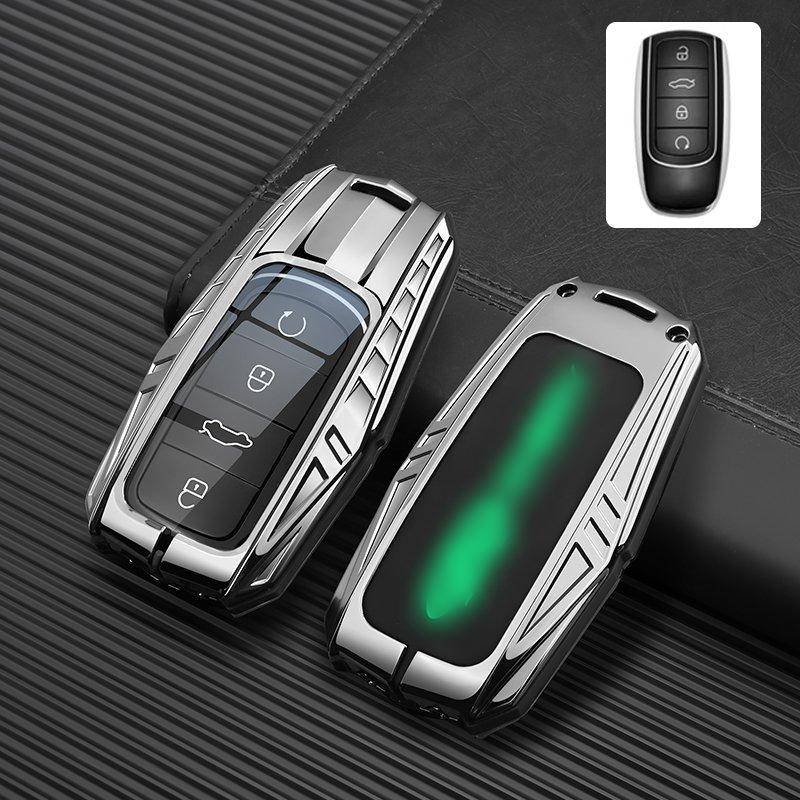 Zinc Alloy For Chery Omoda 5 C5 Tigo 7 8 Pro Max Tigo 7 8 Plus Arrizo 5 Plus Remore Car Key Case Cover Fob Keychain Accessories