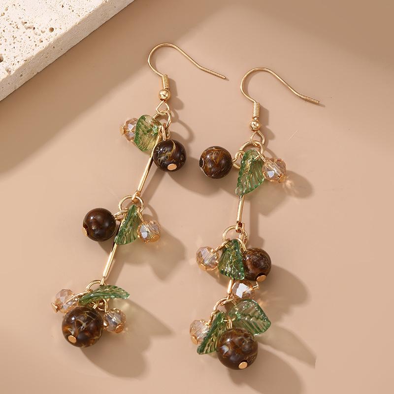 Boucles d'oreilles pendantes tendance pour les bijoux pour femmes