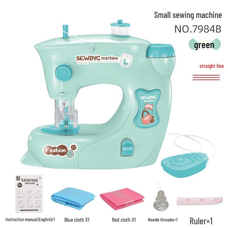 Электрическая швейная машинка Tongzhe, набор игрушек для девочек