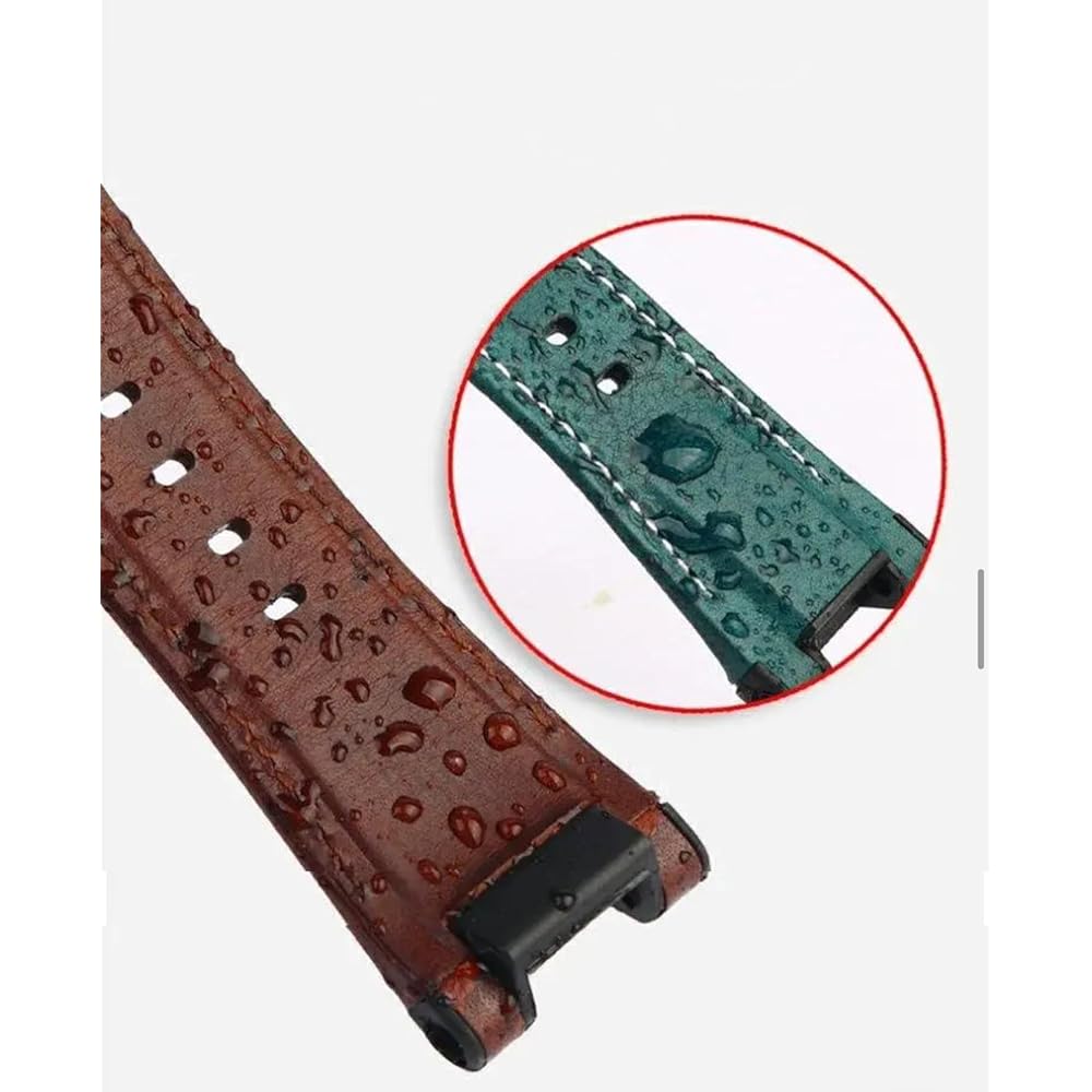 Applicable to Casio and 26x14mm watch band GST-W120L/S120/W130L/S100/S110 bracelet nylon & leathe...