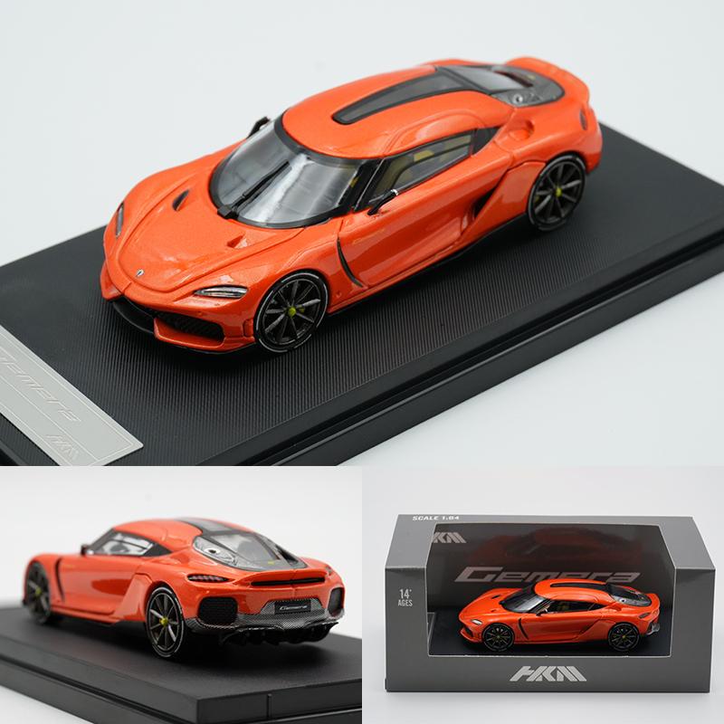 

HKM In Stock 1:64 Agera ONE 1 Half Carbon Chrome Jesko Diecast Diorama Car Model Collection Toys