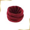 Used [New] [Aecsoc] Men's Women's Neck Warmer Cold Protection Winter Warm Cylindrical Neck Warmer Unisex ZX-826 (Wine Red) 0