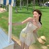 2024 Summer Fairy Forest Suspender Skirt - Slimming One-Shoulder Dress for Women