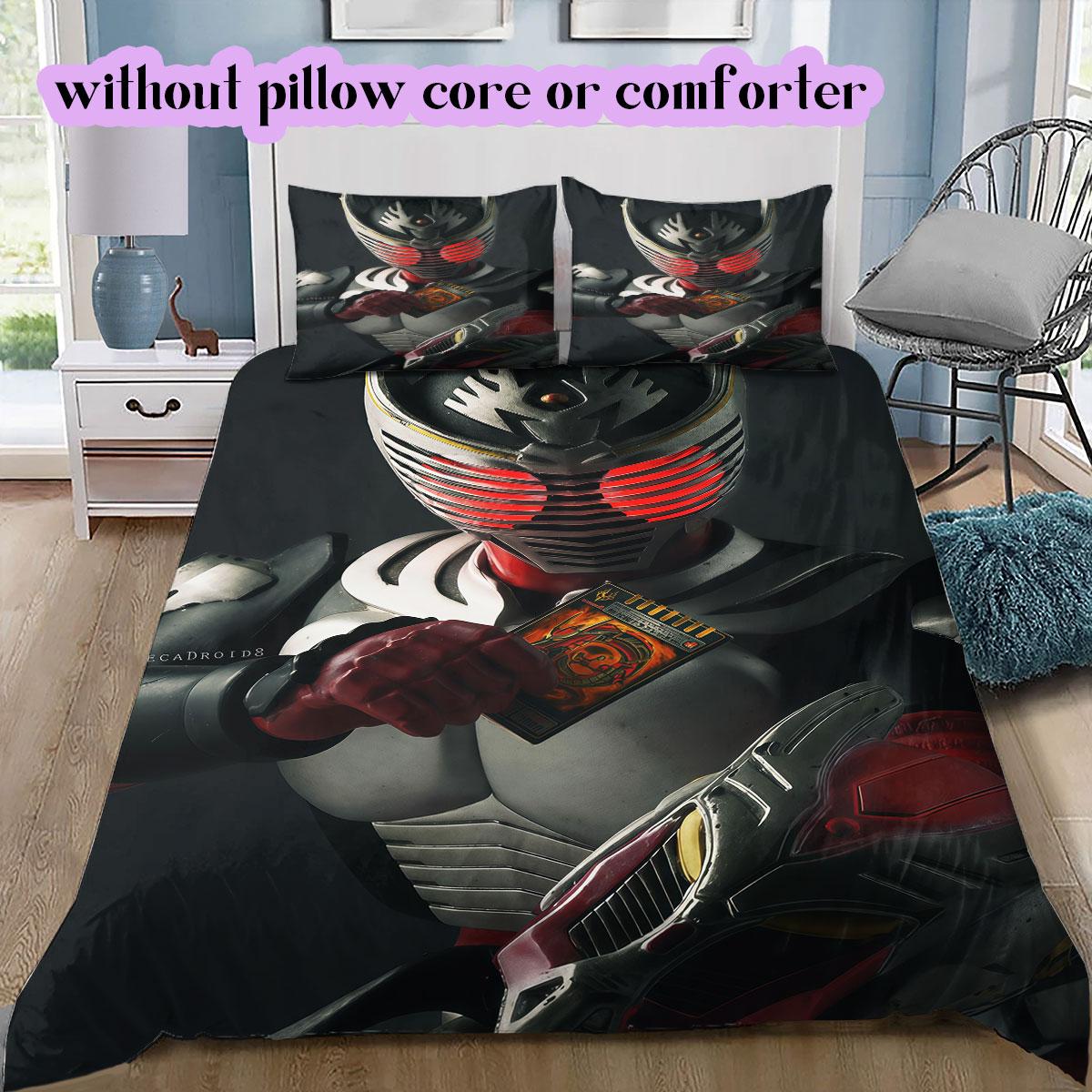 

Kamen anime cool Soft and Comfortable Duvet Cover, Children s Bedding Set Gift, Extra Large Size, Various Sizes Available 135x200cm