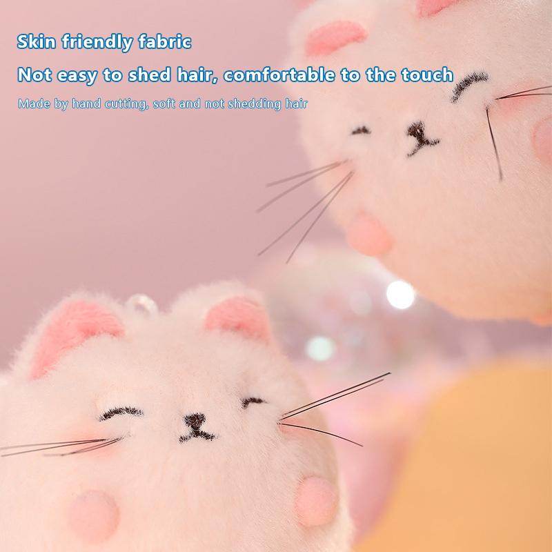 Pull The Rope To Shake The Tail Pink Cat Doll Can Call The Internet Celebrity Cat Plush Toy