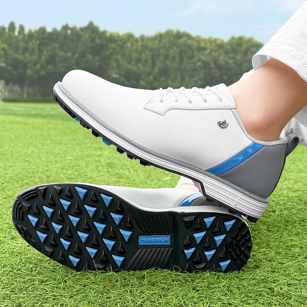 Men's Breathable Non-slip Spikeless Golf Shoes for Outdoor Training