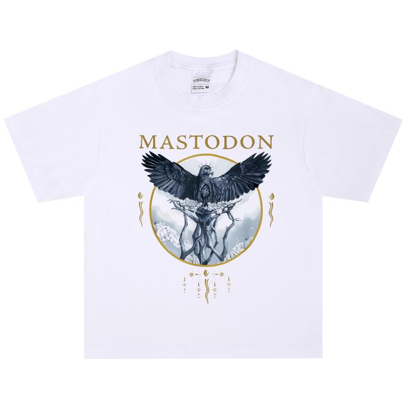 Mastodon T-Shirt, Soft Fabric Casual Daily Wear M