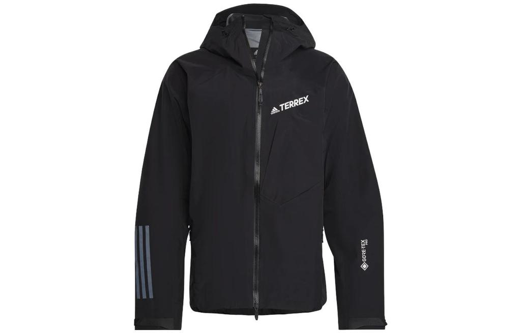 Adidas Terrex Jackets Men's Black Hooded Moderate Other HH8899