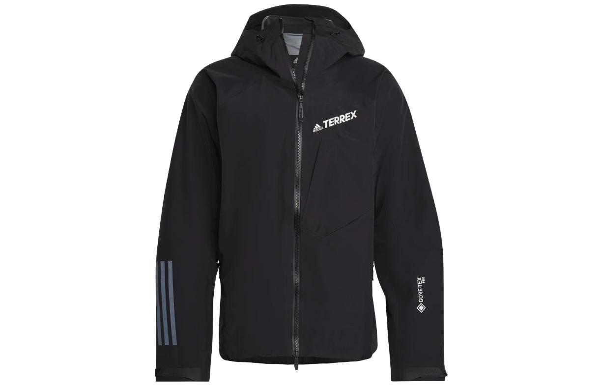 Adidas Terrex Jackets Men`s Black Hooded