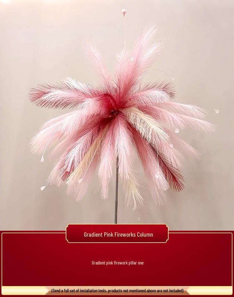 Pink Butterfly Wedding Room Decor Set for Bride s Bedroom & Photography Curtains