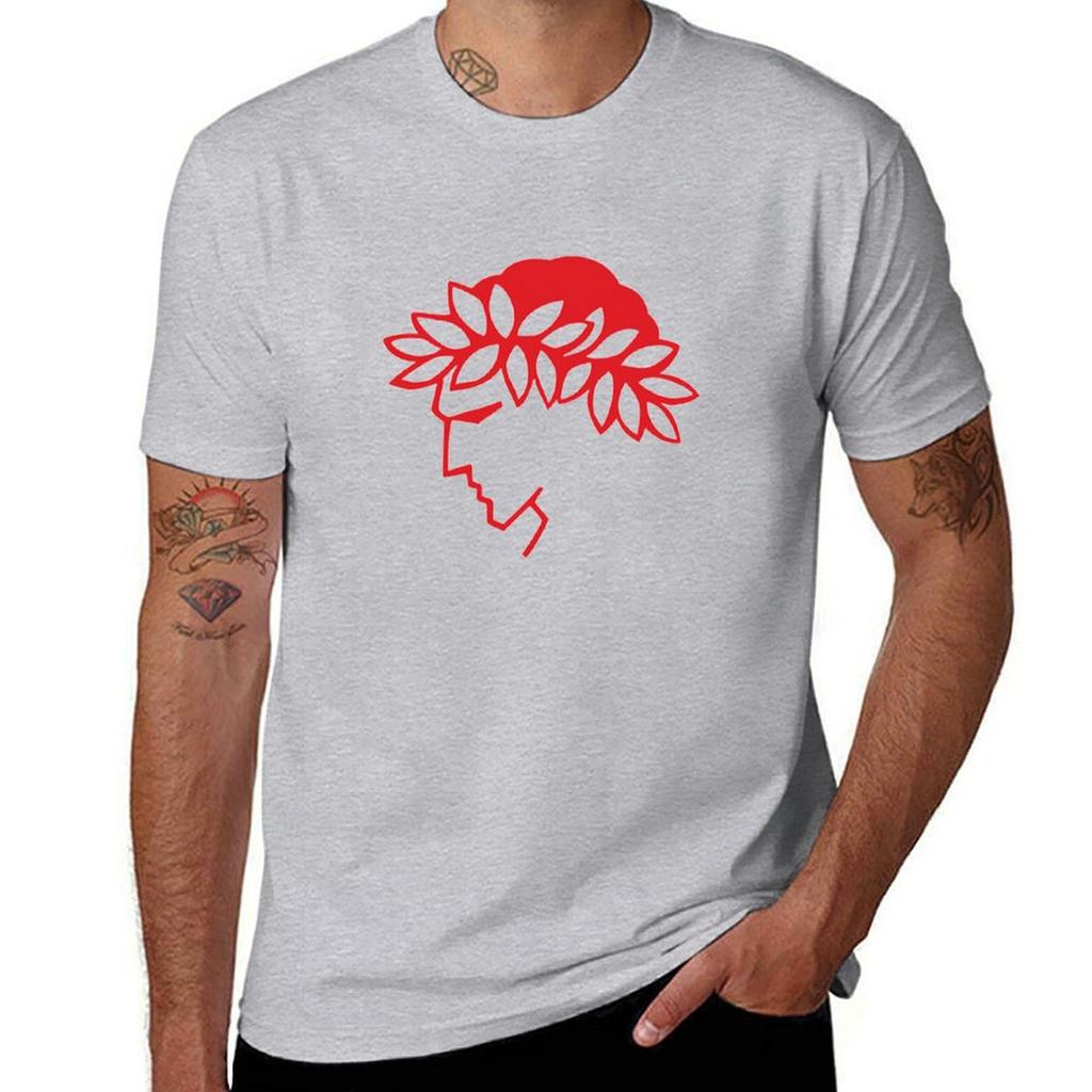 Tricou cu logo Piraeus Olympiacos Tricou ediție nouă supradimensionat supradimensionat tricou bărbați