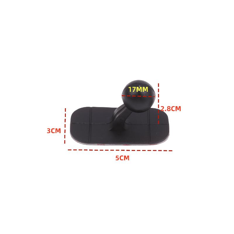 2/5PCS New Self Adhesive Bracket Base Car Mount Base For Center Console Dashboard Specific Navigation Phone Holder Accessories