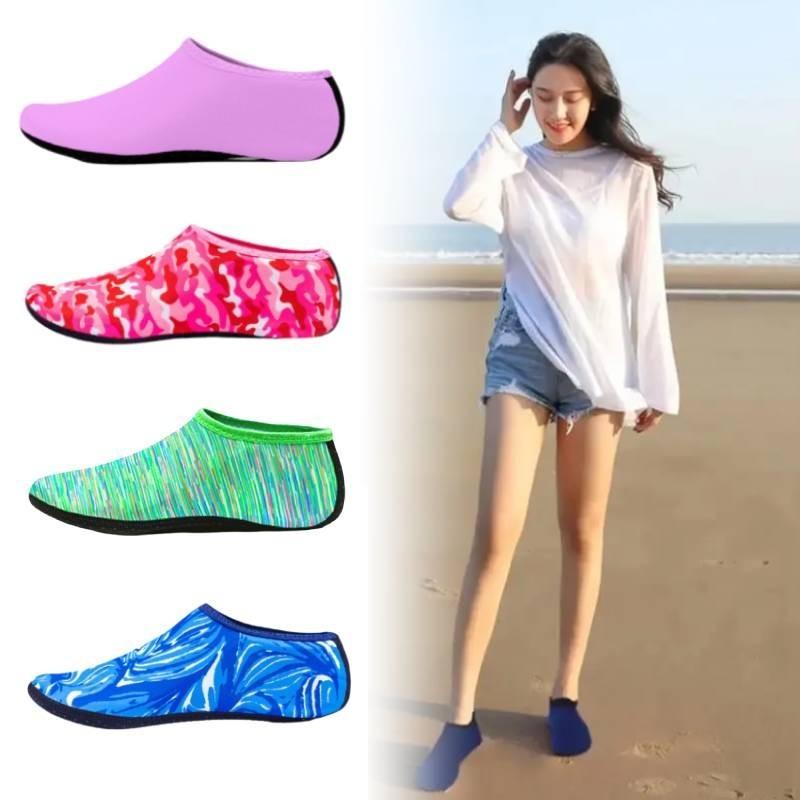 Colorful Non-slip Snorkeling Socks Comfortable Swimming Footwear For Aquatic Adventures