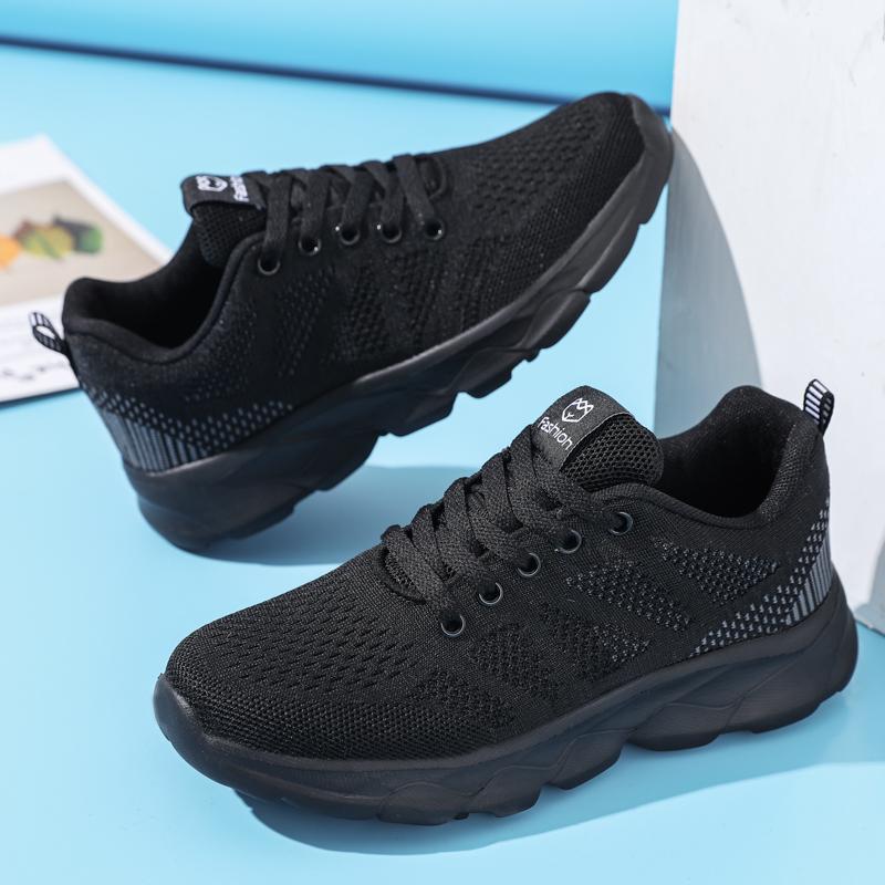 Women'S Fashion Sports Sneaker Lace Up Running Shoe Casual Cushioning Walking Tennis Sneaker Wedge Sneaker Women'S Sports Shoes