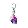 Witch Hunter Keychain Acrylic Anime Pendant Holder Vivid Character Expression Keychain Bag Accessory