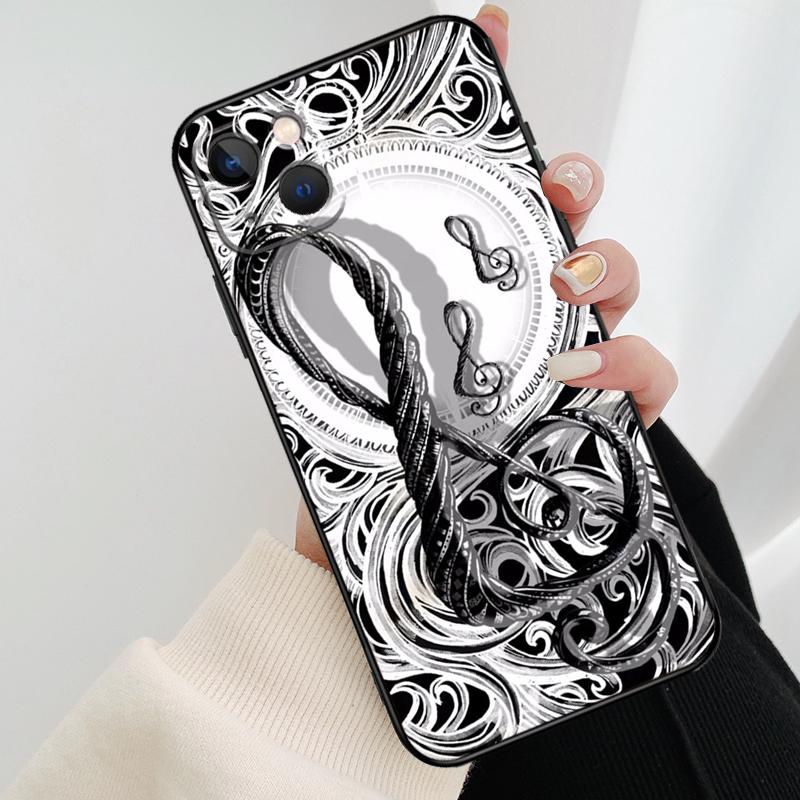 Music Note Musical Treble Clef Phone Case For iPhone 17 Pro Max 14 13 12 11 15 16 Pro Max mini 15 16 Plus 16e 17 Air Cover