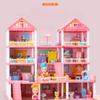 Diy Doll House Children Dream Princess Big Castle Villa Birthday Gift Play House Toys