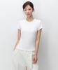 MUSINSA STANDARD WOMAN Women'S Slim Crew Neck Bra T-Shirt [White]