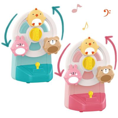 Ventose Trottola Giocattolo per Gioco Bambino Neonato Divertente Ruota Panoramica Carillon Rotante Educativo Montessori per Bambini Regalo