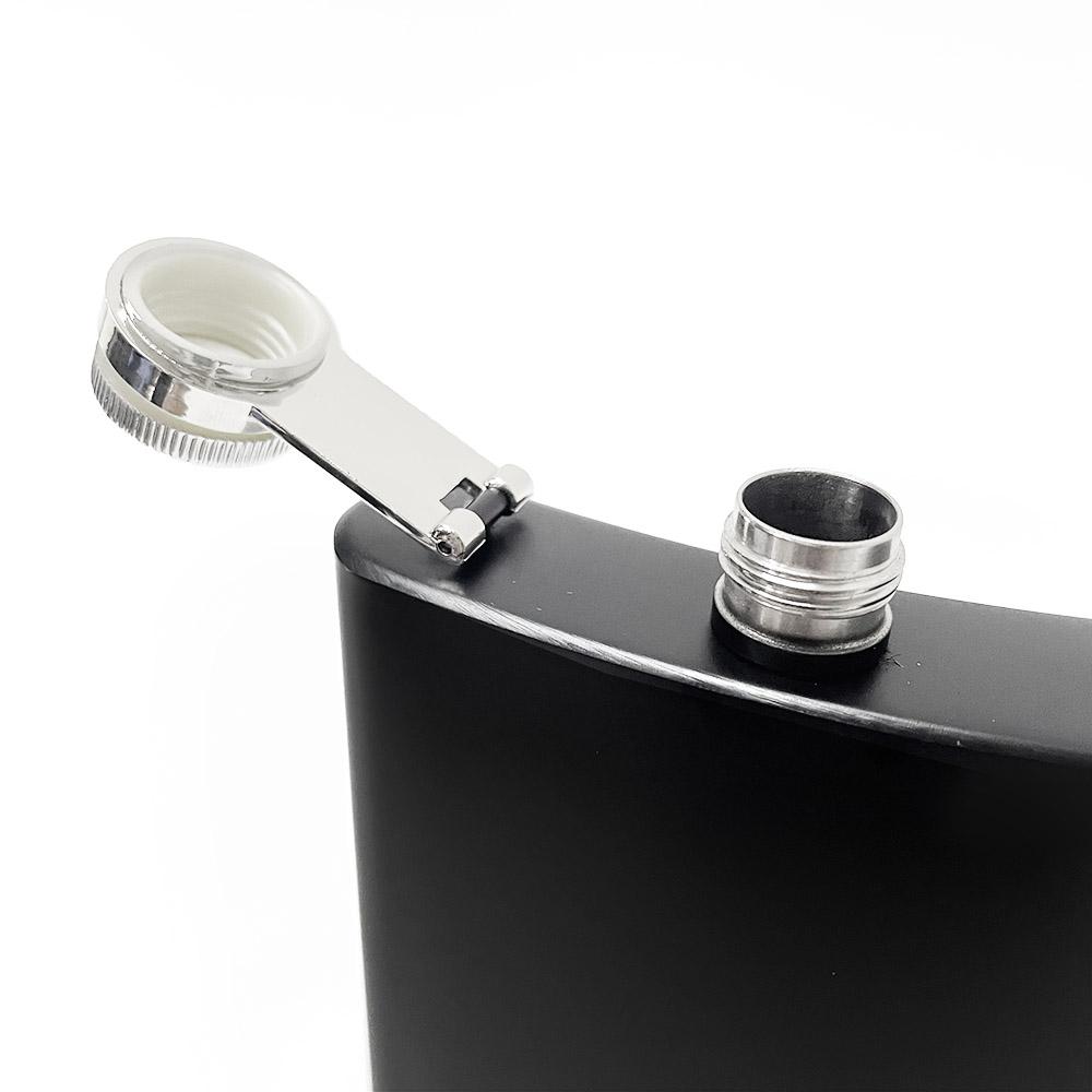 7 oz 8 oz Taşınabilir Paslanmaz Çelik Cep Şişesi Flagon Viski karaf deri kılıf Şişe Huni Seyahat Tur Drinkware Şarap Bardağı