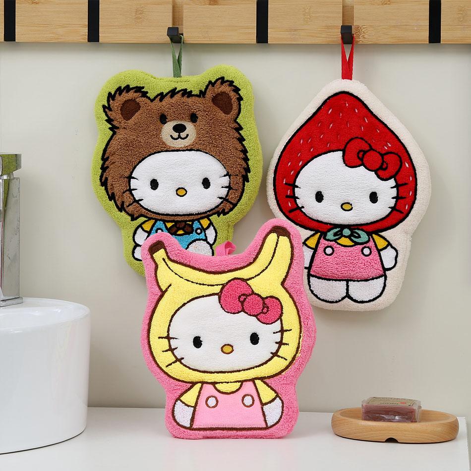Melody My Pochacco Cute Kawaii Cute Hand Towel Water-Absorbent Coral Fleece Kitchen Decor Quick-Drying Girls Towel