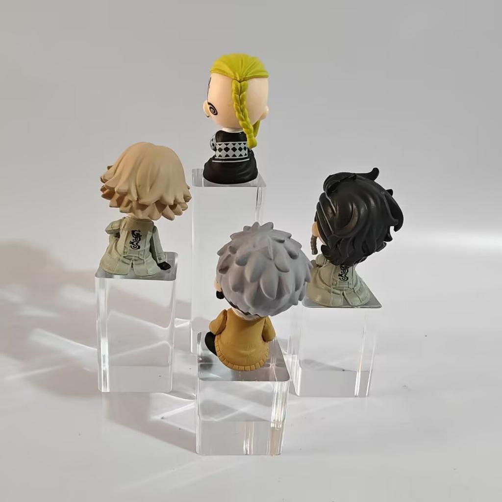 4 Stück/Set Tokyo Revengers Niedliche Schlafversion Modellspielzeug 5cm