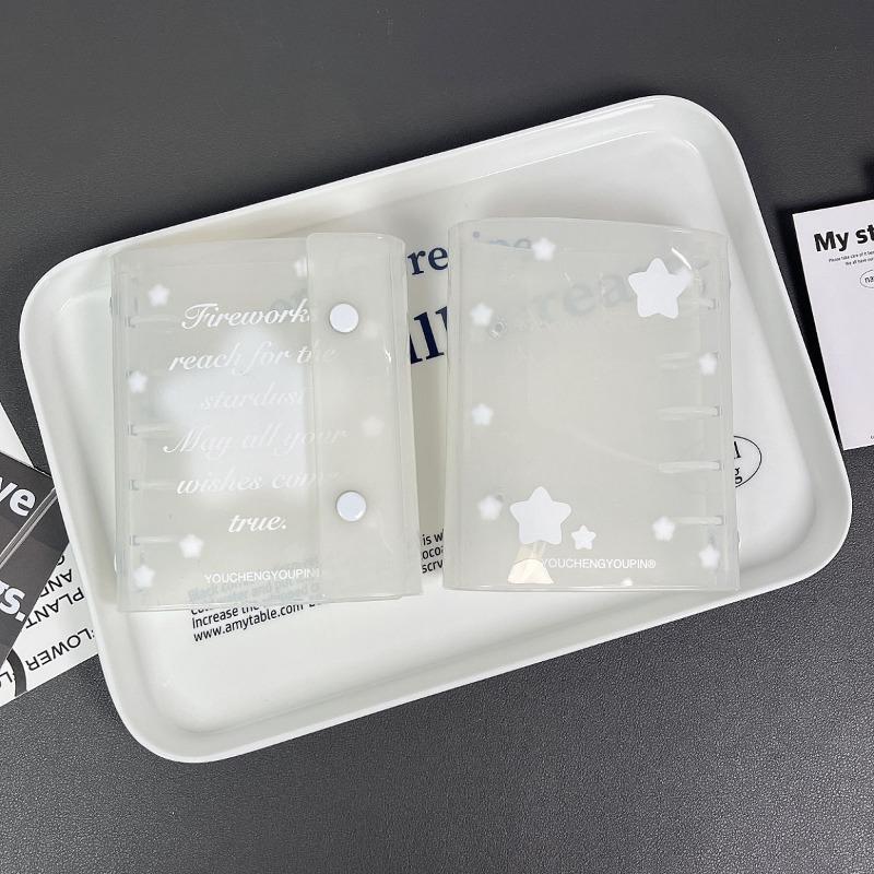 Simplicity M5 Size Binder Journaling Cover Korean Fashion Scrapbook Notebook Case Planner Inner Page Cover Student Supplies